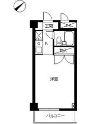 スカイコート生麦の物件間取画像